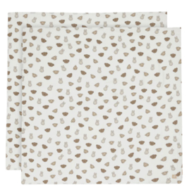 Jollein - Hydrofiele - Doeken - Miffy and Friends - 115x115cm - 2 stuks