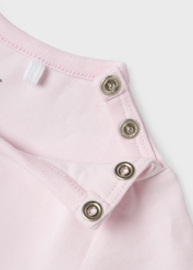 Name It - T-shirt - Flow - Bloemetjes - Roze