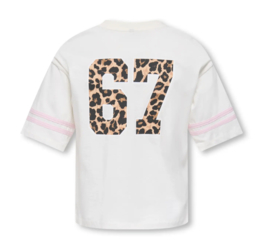 Only Girls - T-shirt - KOGMANLO - Backprint - Panterprint