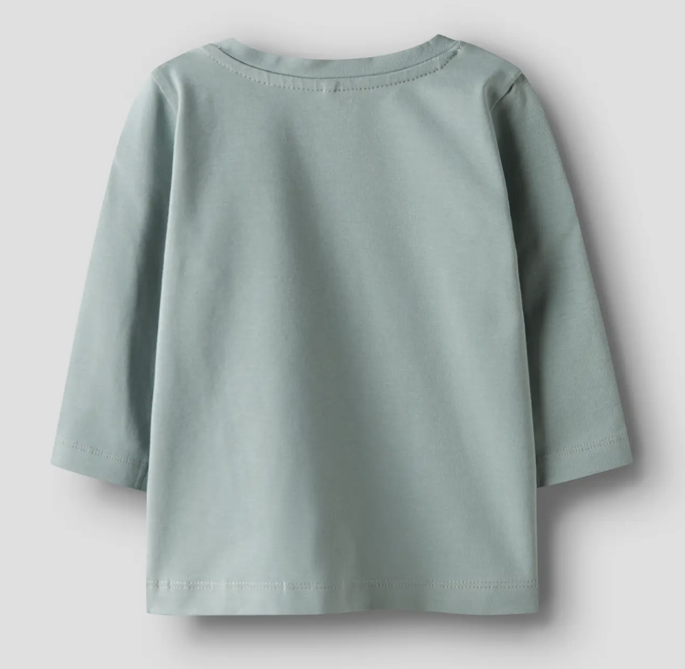 Name It - T-shirt - Boerderij - Tractor - Jadeite