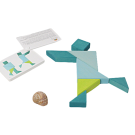 Grimm's Tangram - Turquoise