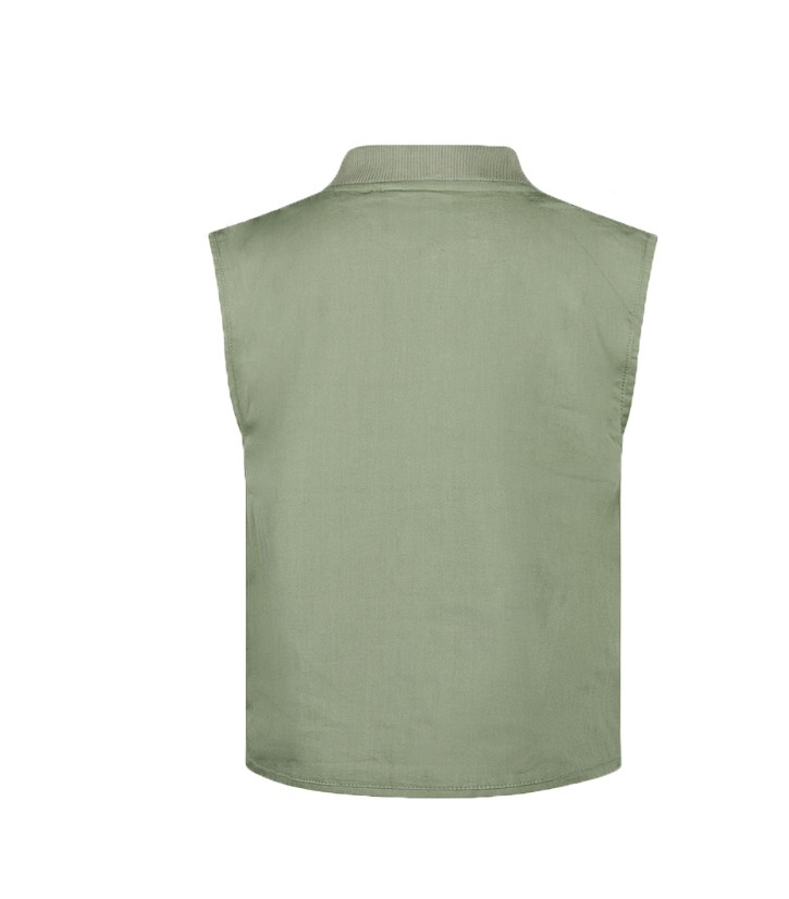 Koko Noko -  Vest - Bodywarmer - Waistcoat -  Groen
