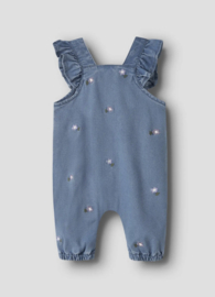 Name It - Boxpakje - Jumpsuit - NBFSage - Denim Blue - Bloemetjes