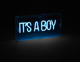 Neon - Verlichting - It's - A - Boy - Lichtblauw