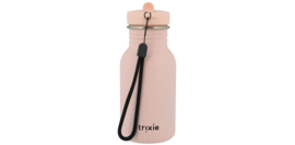 Trixie - Drinkfles - Mrs. Rabbit - Konijn - Haas - RVS waterfles - Lekvrij - 350ml - Roze