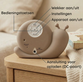 Alecto - Slaaptrainer - Wekker - Slak Simon