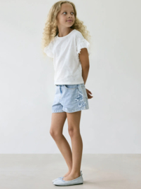 Name It - Broek - NKFROSE - Mom Fit - Hartjes - Light Blue Denim