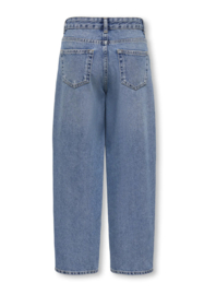 Only - Broek - KOGGIANNA-ELLA - Baggy - Medium Blue Denim