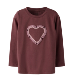 Name It - T-shirt - NMFNAGINO - Wild Ginger