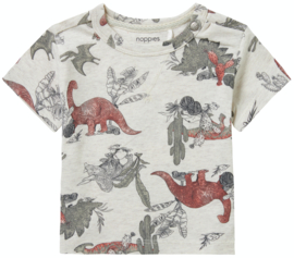 Noppies - T-shirt - Mendota - Dinosaurus - Oatmeal