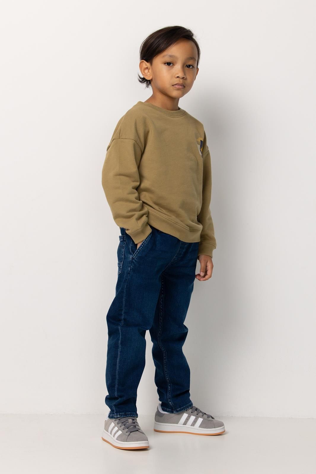 Noppies - Trui - Sweater - Ray - Dried Herb - Backprint