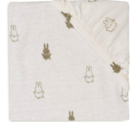 Jollein - Aankleedkussenhoes - Jersey - Nijntje - Olive - Green - 50x70cm