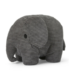 Bon Ton Toys - Olifant - Corduroy Grey - 33 cm