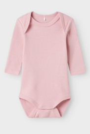 Name it - Rompers - Body's - Barely - Pink - 3 stuks - Strikjes