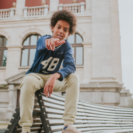 No Way Monday - Longsleeve - Blue depths - Loose fit