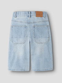 Name It - Broek - NKMBEN - Skater Short - Light Blue Denim