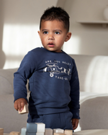 Dirkje - Sweater - Trui - Navy - Maat 56