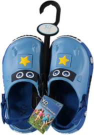 XQ Footwear - Tuinklompen - Politie - Blauw - Zwart