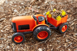 Greentoys - Tractor - Oranje 