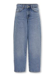Only - Broek - KOGGIANNA-ELLA - Baggy - Medium Blue Denim