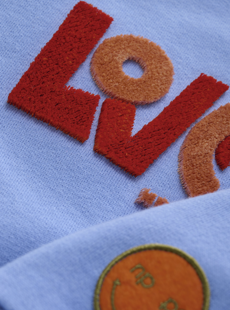 Noppies - Trui - Sweater - Piggot - Cornflower