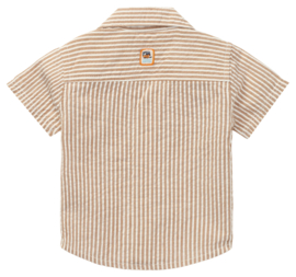 Noppies -  Boys -  Blouse- Haarlem - Striped - Maat 62