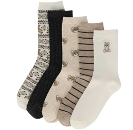 Apollo - Sokken - Beertjes - 5-pack