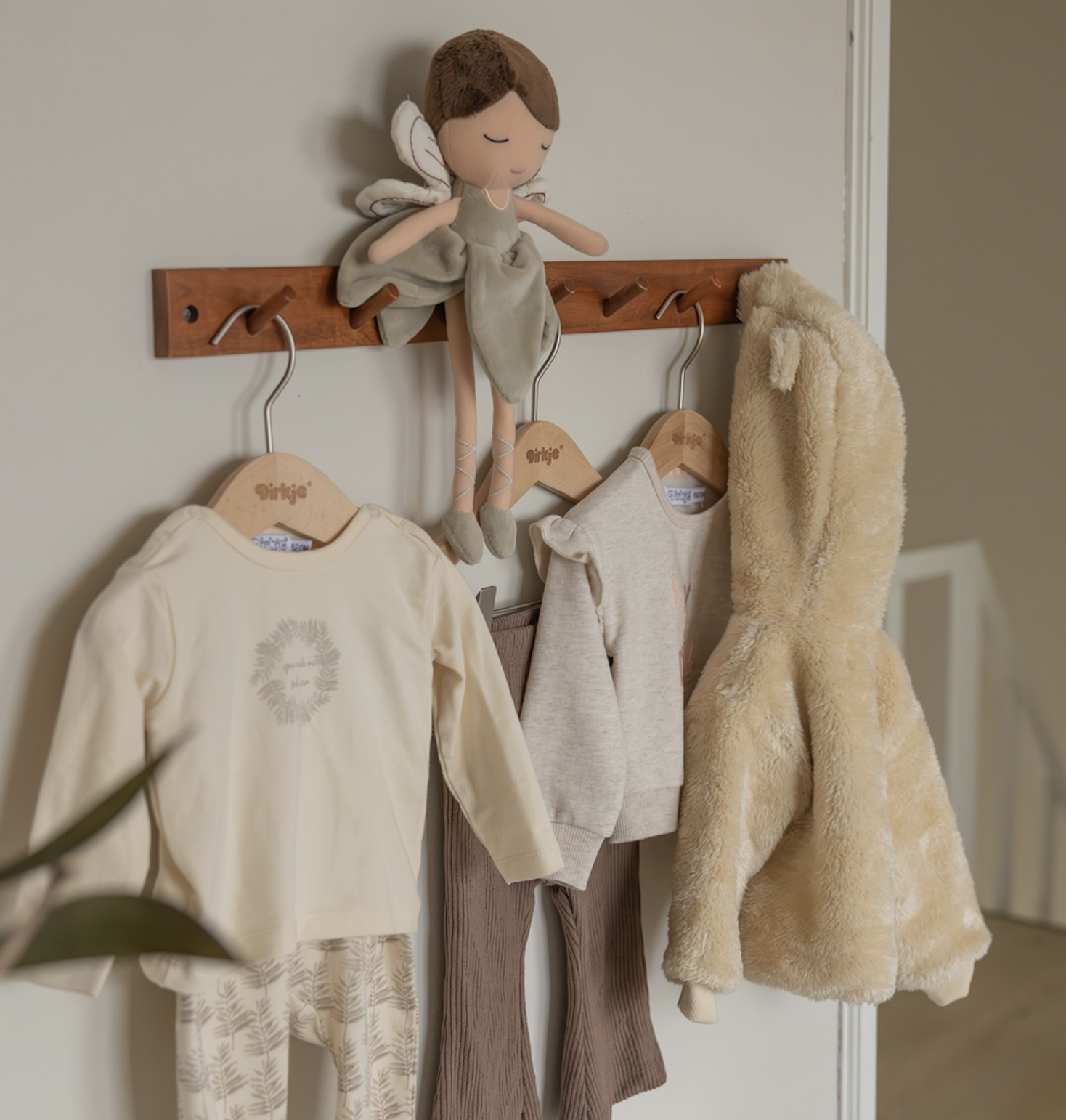 Dirkje - Flared - Broek - Bruin