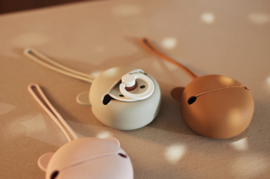 Jollein - Baby - Speehouder - Siliconen - Ø7 cm - Olive Green