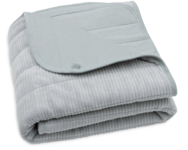 Jollein - Deken - Wieg - Velvet Rib - Sea Green - 75x100cm
