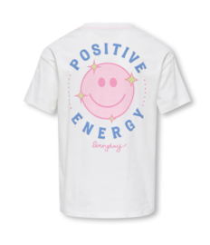 Only Girls - T-shirt - KOGROSITA - Positive Energy - Cloud Dancer