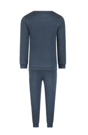 Koko Noko - Pyjama - Wafel - Unisex - Navy - Bio Cotton