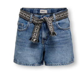 Only Girls - Korte Broek - KOGELLA - Light Medium Blue Denim