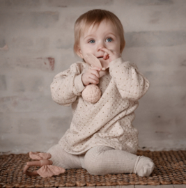 Natruba - Bijtring - Rammelaar - Vlinder - Roze