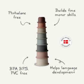Mushie - Stapeltoren - Stacking - Cups - Original