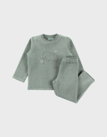Noukie's - Pyjama - Mammoet - Groen - Unisex
