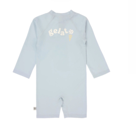 Lässig - UV - Swimsuit - Lange mouw - Ice Cream - Blauw