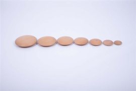 Houten - Pebbels - Naturel