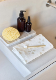 Jollein hydrofiel washandje - Leafy Dreams - 15x20 cm - 3 stuks