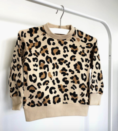 Sweater - Panterprint - Meisjes 