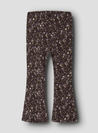 Name It - Flared Legging - NMFOCEANA - Chocolate Plum