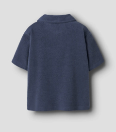Name It - Polo - T-shirt - NMMJARED - Badstof - Vintage Indigo