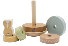 Jollein - Houten Tuimelstapelaar - Jollies - Bunny Luz