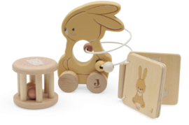 Jollein - Houten Giftset - Jollies - Bunny Luz