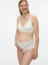 Mamalicious - MLLEYLA - BH's - 2-in-1 - Zwart - Wit - 2-pack
