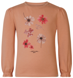 Noppies - T-shirt - Atlantis - Bloemen - Cork