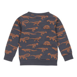 Dirkje - Trui - Dinosaurus - Dark - Blue - Maat 56