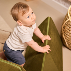 Dirkje - Broek - Staalblauw - Linnen