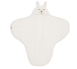Jollein - Wikkeldeken - Bunny - Cloudy Rib - Oatmeal