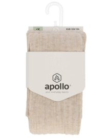 Apollo - Maillot - Beige - Melange - Rib - Patroon